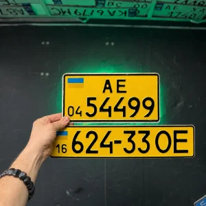 Номера для маршрутних транспортних засобів