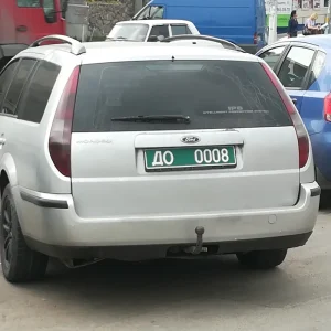 Номера для автомобілів добровольчих батальйонів та волонтерів